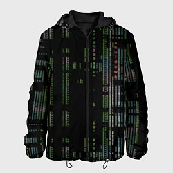 Куртка с капюшоном мужская Shutdown, цвет: 3D-черный
