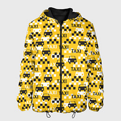 Куртка с капюшоном мужская Такси Taxi, цвет: 3D-черный