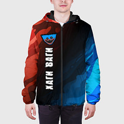 Куртка с капюшоном мужская ХАГИ ВАГИ Арт По вертикали, цвет: 3D-черный — фото 2