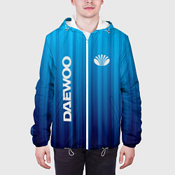 Куртка с капюшоном мужская DAEWOO спорт, цвет: 3D-белый — фото 2