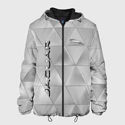 Куртка с капюшоном мужская JAGUR геометрические фигуры, цвет: 3D-черный