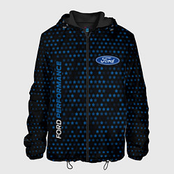 Куртка с капюшоном мужская FORD PERFORMANCE Космос, цвет: 3D-черный