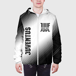 Куртка с капюшоном мужская JUVENTUS Juventus Градиент, цвет: 3D-белый — фото 2