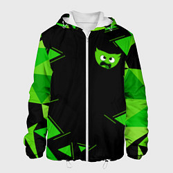 Куртка с капюшоном мужская GreenMini HuggyWuggyPoppy Playtime, цвет: 3D-белый