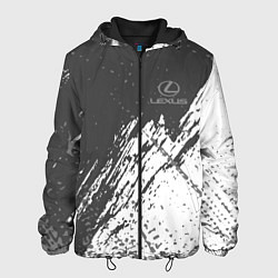 Куртка с капюшоном мужская Lexus - sport, цвет: 3D-черный