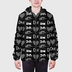 Куртка с капюшоном мужская DM ENJOY THE SILENCE, цвет: 3D-черный — фото 2