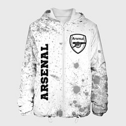Куртка с капюшоном мужская Arsenal Sport на светлом фоне, цвет: 3D-белый