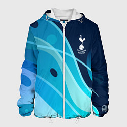 Куртка с капюшоном мужская Tottenham hotspur Абстракция, цвет: 3D-белый