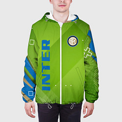 Куртка с капюшоном мужская Inter Поле, цвет: 3D-белый — фото 2