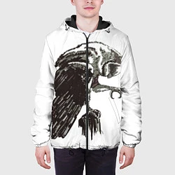 Куртка с капюшоном мужская Graphic owl, цвет: 3D-черный — фото 2