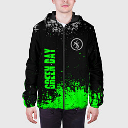 Куртка с капюшоном мужская Green day - hits, цвет: 3D-черный — фото 2
