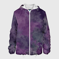 Мужская куртка Фиолетовые туманности