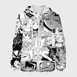 Куртка с капюшоном мужская Да я паук и что с того pattern, цвет: 3D-белый