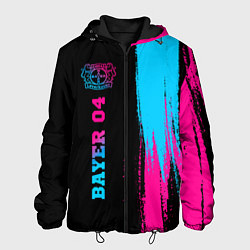 Мужская куртка Bayer 04 - neon gradient: по-вертикали