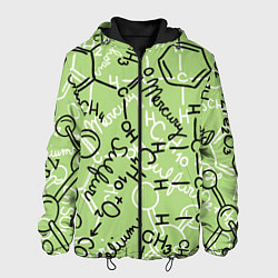 Куртка с капюшоном мужская Химия в хаосе, цвет: 3D-черный