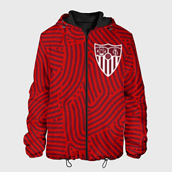 Куртка с капюшоном мужская Sevilla отпечатки, цвет: 3D-черный