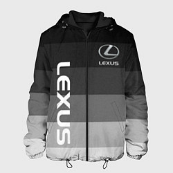 Мужская куртка Lexus серый градиент
