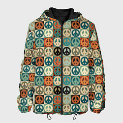 Мужская куртка Peace symbol pattern