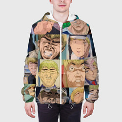 Куртка с капюшоном мужская Лицо ГТО, цвет: 3D-белый — фото 2