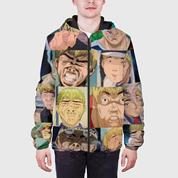 Куртка с капюшоном мужская Лицо ГТО, цвет: 3D-черный — фото 2