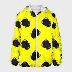 Куртка с капюшоном мужская Кротовуха, цвет: 3D-белый