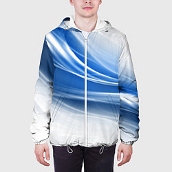 Куртка с капюшоном мужская Ледяной поток ветра, цвет: 3D-белый — фото 2