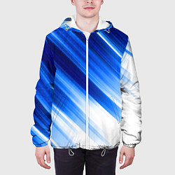 Куртка с капюшоном мужская Blue Breeze, цвет: 3D-белый — фото 2