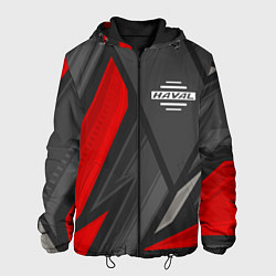 Куртка с капюшоном мужская Haval sports racing, цвет: 3D-черный