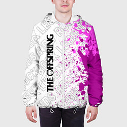 Куртка с капюшоном мужская The Offspring rock legends: по-вертикали, цвет: 3D-белый — фото 2