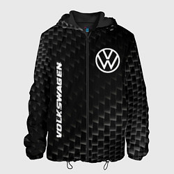 Мужская куртка Volkswagen карбоновый фон