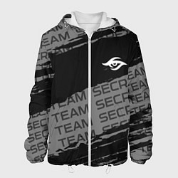 Куртка с капюшоном мужская Форма Team Secret, цвет: 3D-белый