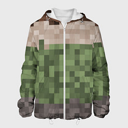 Мужская куртка Пиксельная текстура