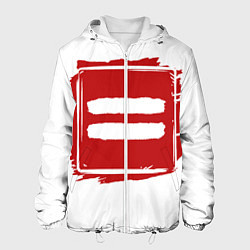 Куртка с капюшоном мужская Ed Sheeran Equals, цвет: 3D-белый