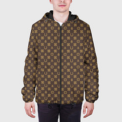 Куртка с капюшоном мужская Максимальная удача, цвет: 3D-черный — фото 2