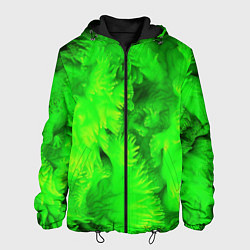 Мужская куртка Green abstract texture