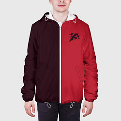 Куртка с капюшоном мужская Прыжок Шако, цвет: 3D-белый — фото 2