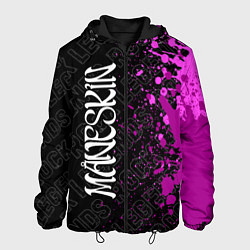 Куртка с капюшоном мужская Maneskin rock legends: по-вертикали, цвет: 3D-черный