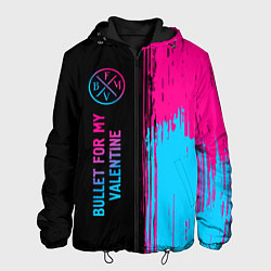 Мужская куртка Bullet For My Valentine - neon gradient: по-вертик