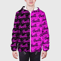 Куртка с капюшоном мужская Bardie - pattern - black, цвет: 3D-белый — фото 2