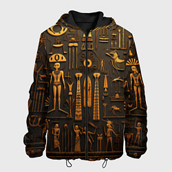 Мужская куртка Арт в стиле египетских письмен