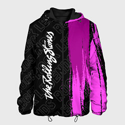 Куртка с капюшоном мужская Rolling Stones rock legends по-вертикали, цвет: 3D-черный