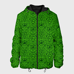 Куртка с капюшоном мужская Shrek: Pattern, цвет: 3D-черный