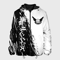Куртка с капюшоном мужская Токийский мстители, цвет: 3D-черный