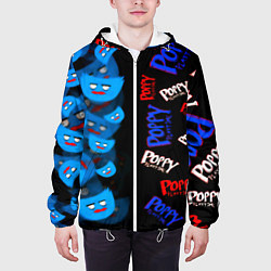 Куртка с капюшоном мужская Poppy Playtime games, цвет: 3D-белый — фото 2