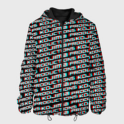 Мужская куртка Kojima glitch pattern studio