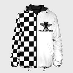 Мужская куртка Helldivers 2: Chess Logo