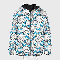 Мужская куртка Мячи волейбольные паттерн