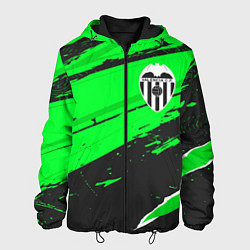 Куртка с капюшоном мужская Valencia sport green, цвет: 3D-черный