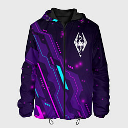 Мужская куртка Skyrim neon gaming