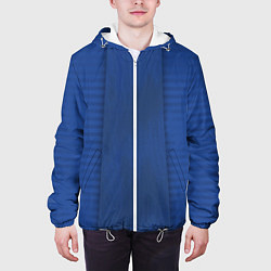 Куртка с капюшоном мужская Убежище - Фаллаут, цвет: 3D-белый — фото 2